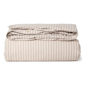 garbo&friends - Striped Duvet Cover | Beige
