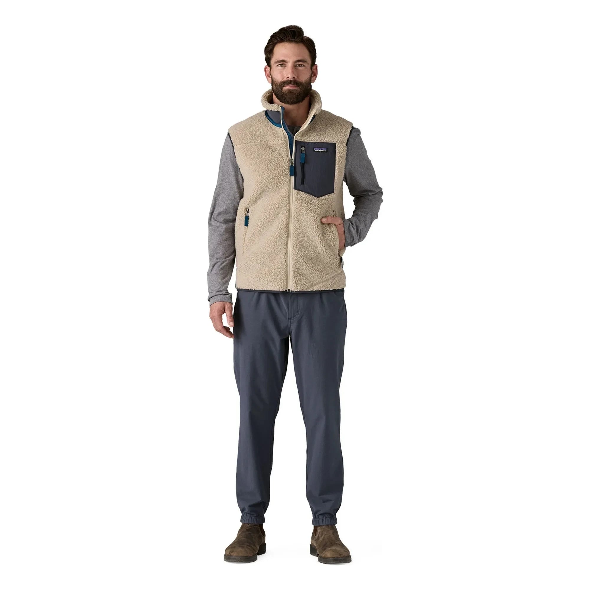 Patagonia - Classic Retro-X Fleece Recycled Fibers | Ecru