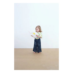Tinycottons - Orange Organic Cotton T-shirt | White