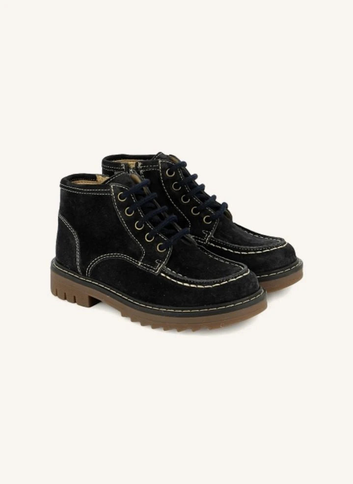 Pom d'Api - Lace-ups Sid Plato | Black