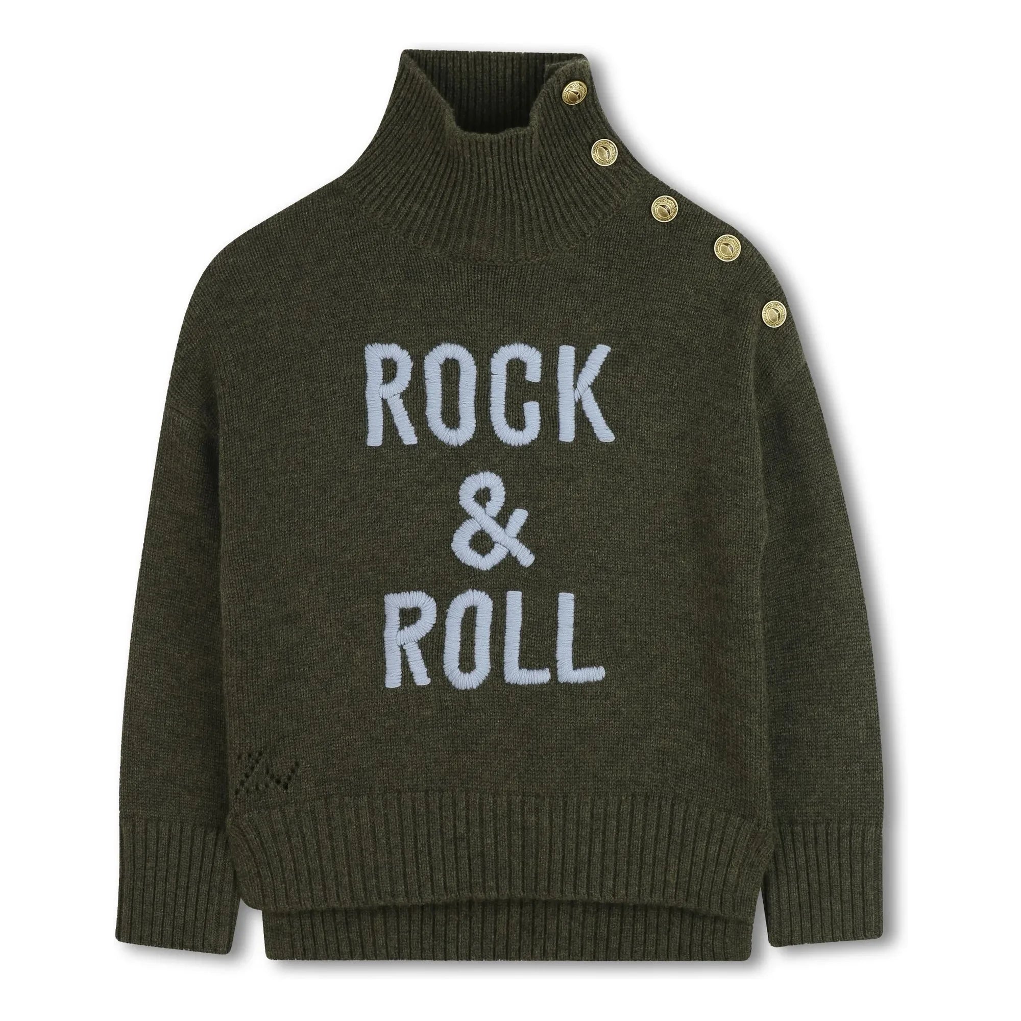 Zadig & Voltaire - Rock & Roll Wool Sweater | Khaki