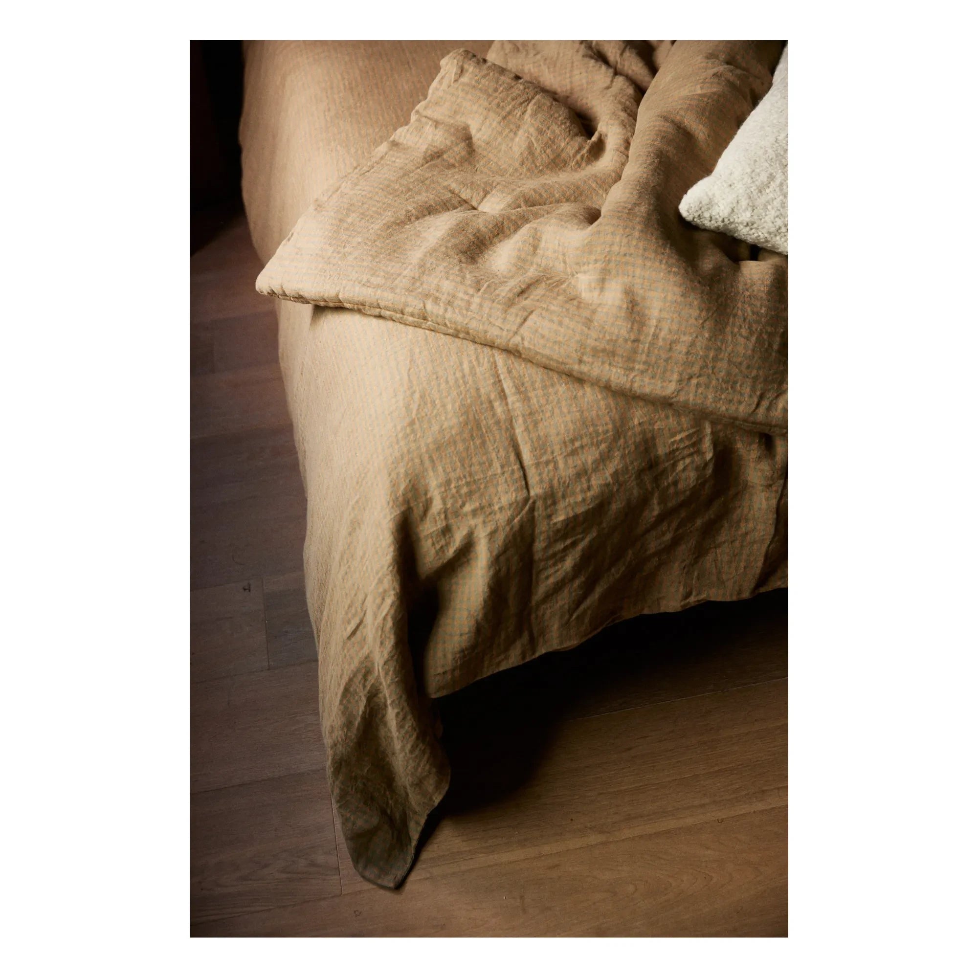 Gabrielle Paris - Washed linen duvet cover | Oatmeal