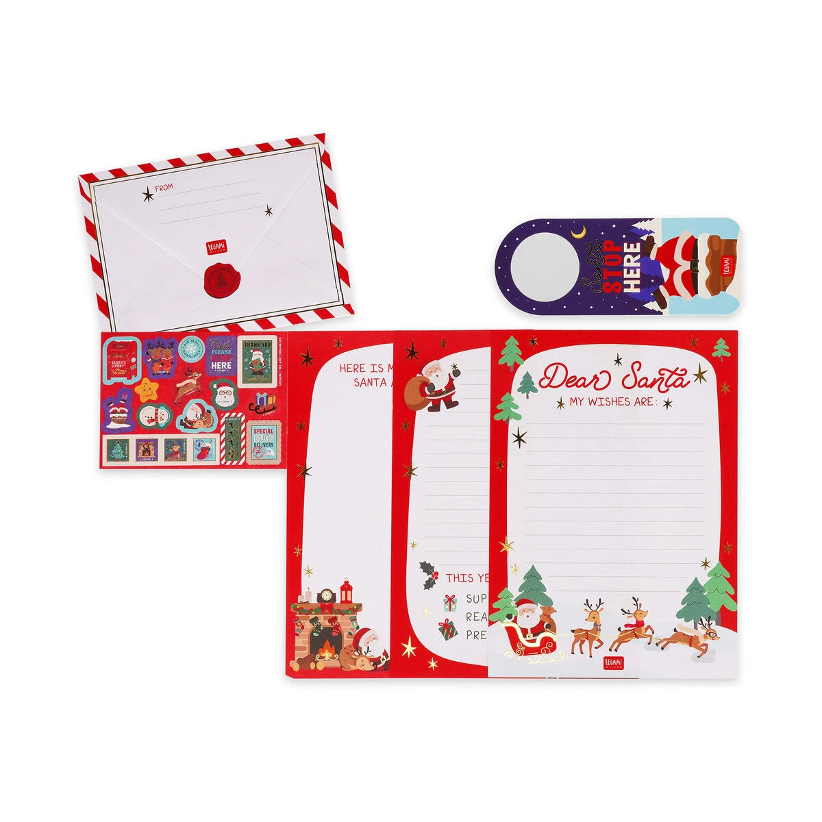 Legami - Santa Claus Letter Kit