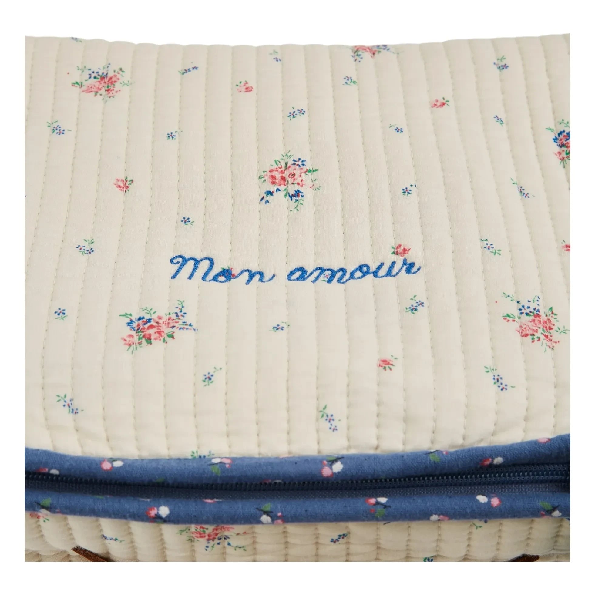 Emile et Ida - Small storage box in Pâquerette | White