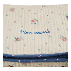 Emile et Ida - Small storage box in Pâquerette | White