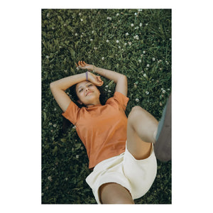 Matona - Summer Unisex Organic Cotton T-Shirt | Orange