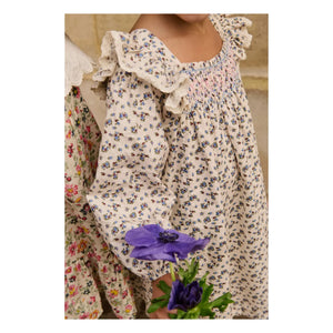 Louise Misha - Martina Organic Cotton Dress | Cream