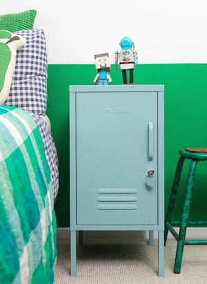 Mustard Made - Short Metal Nightstand | Ocean