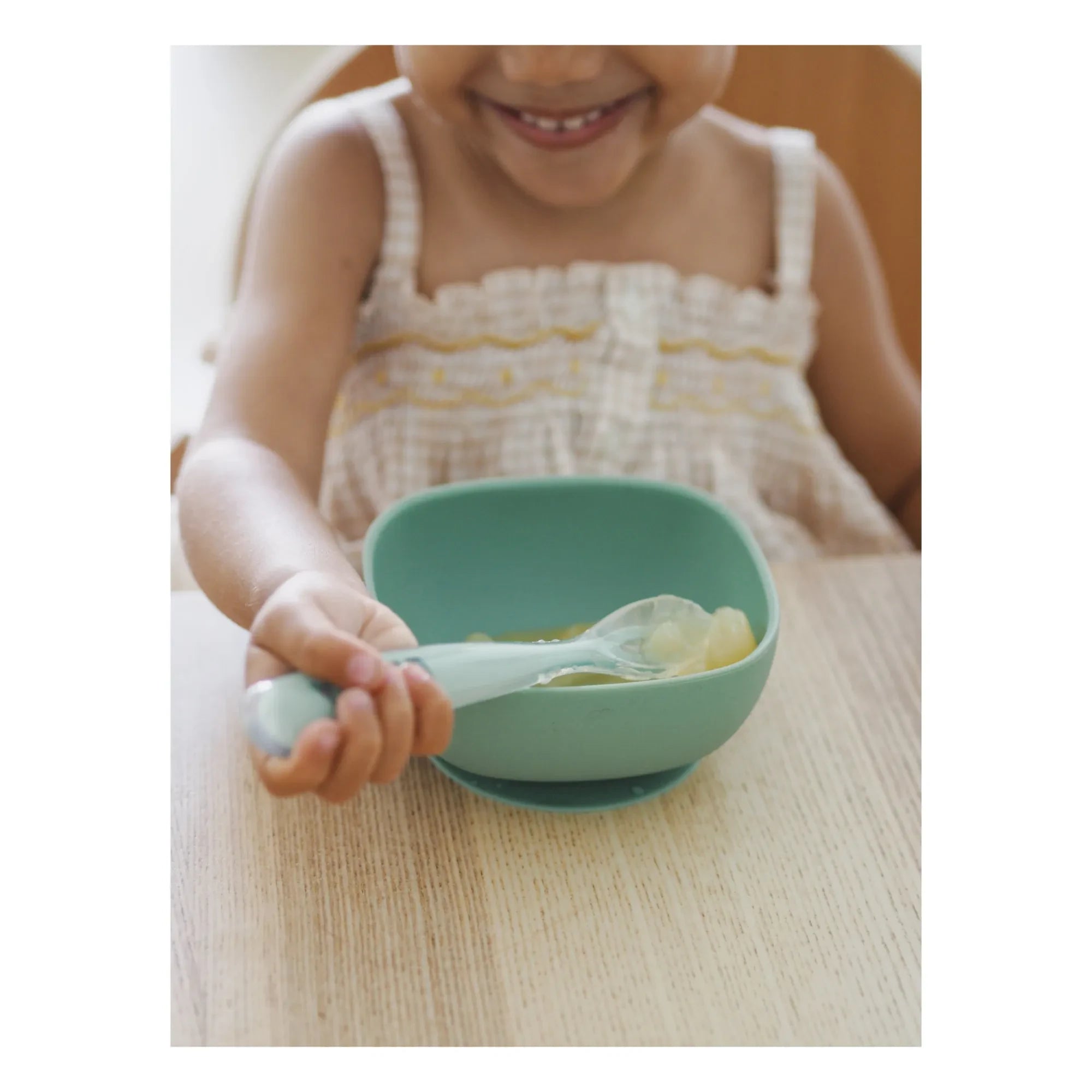 Béaba - Silicone Bowl | Sage