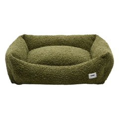 Cafide - Snozy Terry Dog Bed | Green