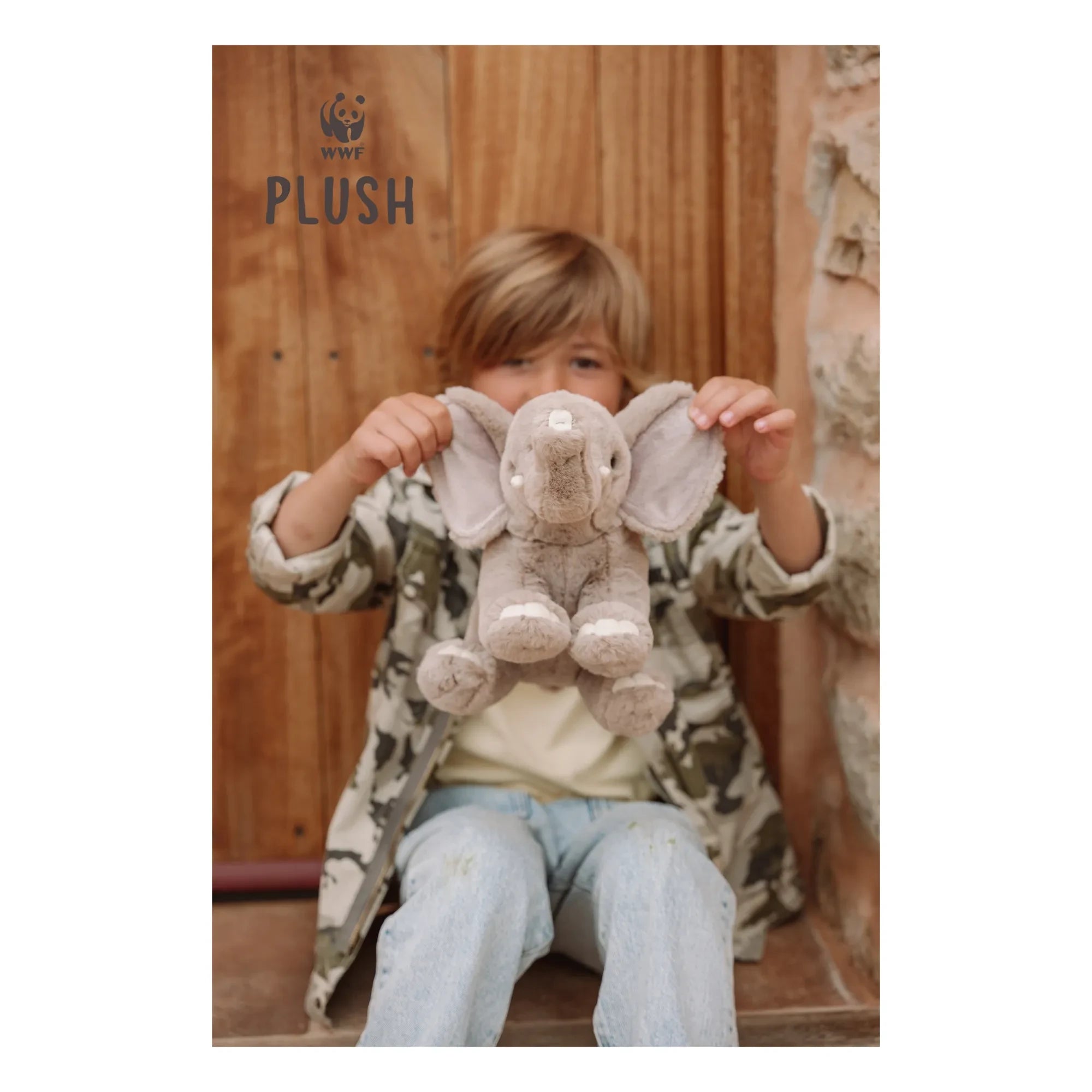 Bon Ton Toys - Eco Wool Plush | Gray