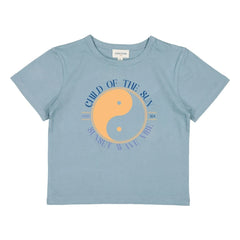Louis Louise - Tom Yin Yang T-Shirt | Light Blue