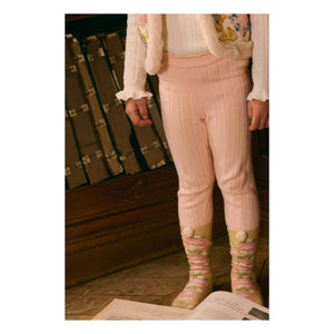Louise Misha - Moldavia Ribbed Leggings | Pink