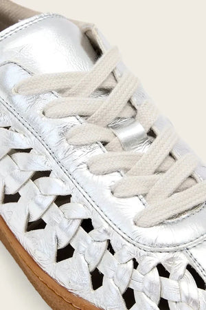 AllSaints Velma Woven Sneaker kadın deri spor ayakkabı