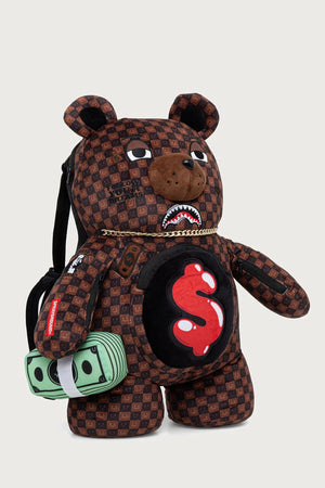 Sprayground - Brown Shark Backpack in Paris 910B9308NSZ