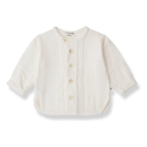 1+ in the family - Kurta Pubol Mousseline | White