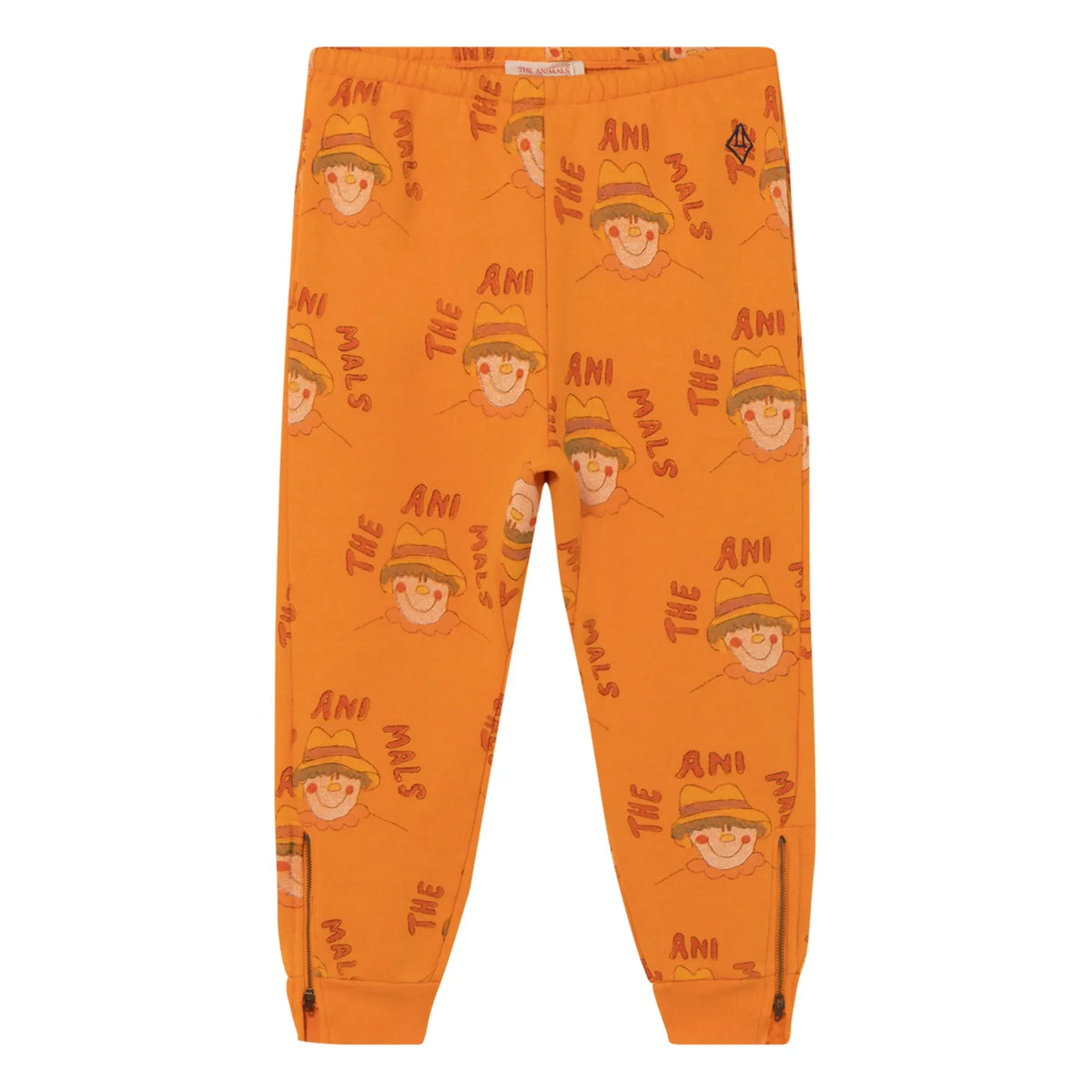 The Animals Observatory - Panther Sweatpants - The Animals Observatory x Smallable | Orange