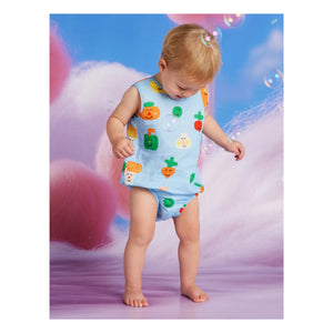Halcyon Nights - Veggie Romper | Light Blue