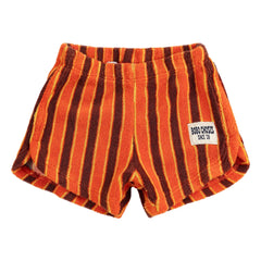 Bobo Choses - Striped Baby Shorts | Orange