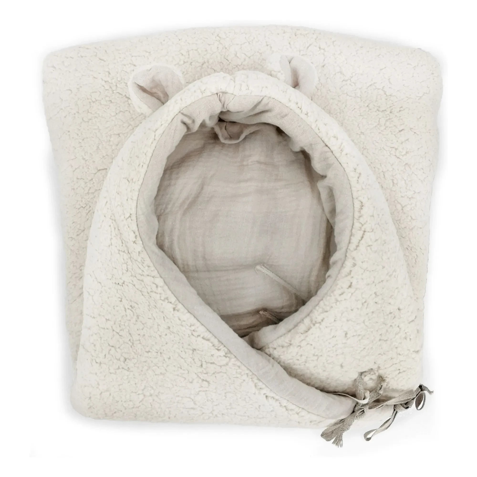 Babyshower - Teddy Angel Crib | White