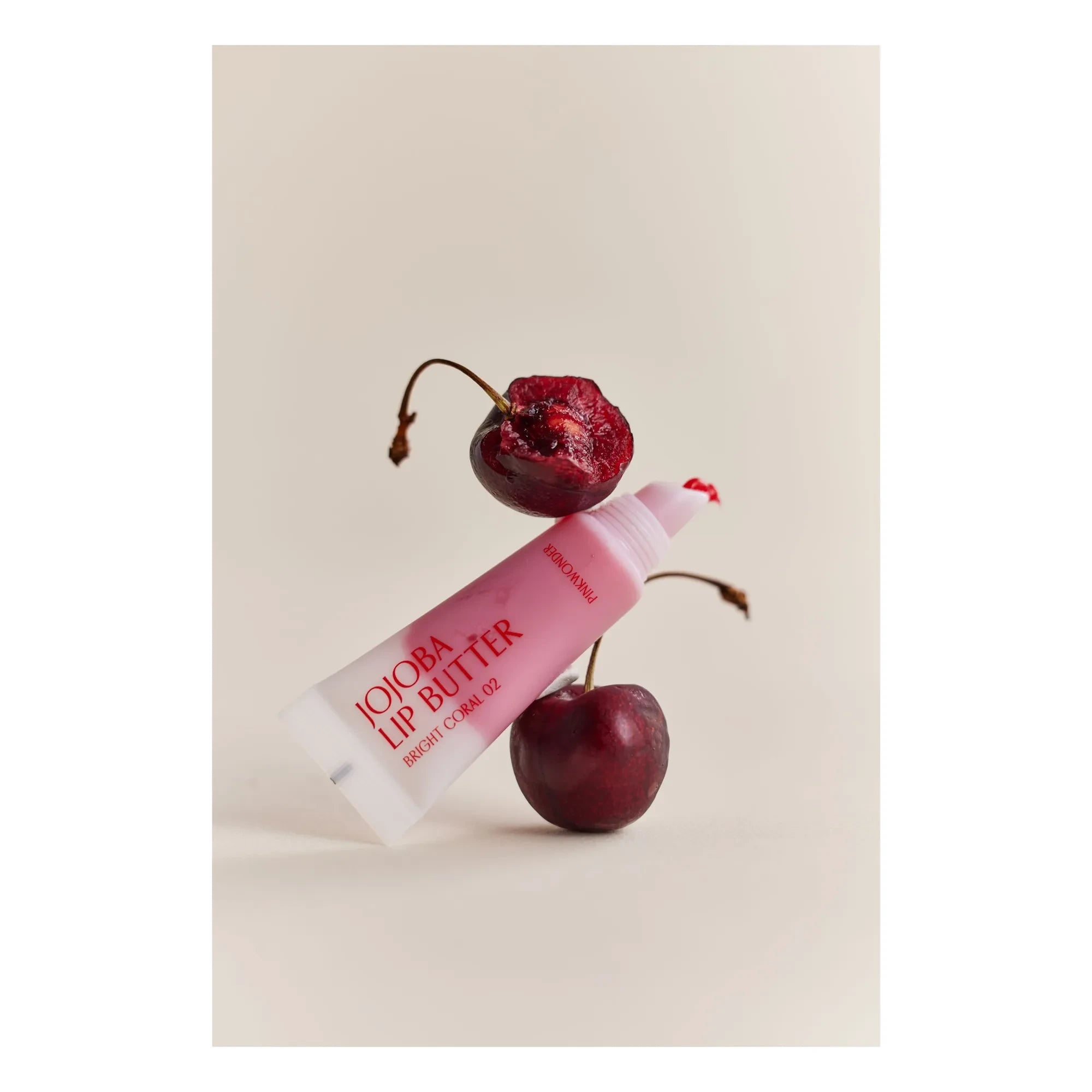 PINKWONDER - Jojoba Lip Balm | Bright Coral