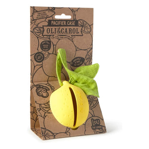 Oli & Carol - Lou the Lemon Pacifier Clip