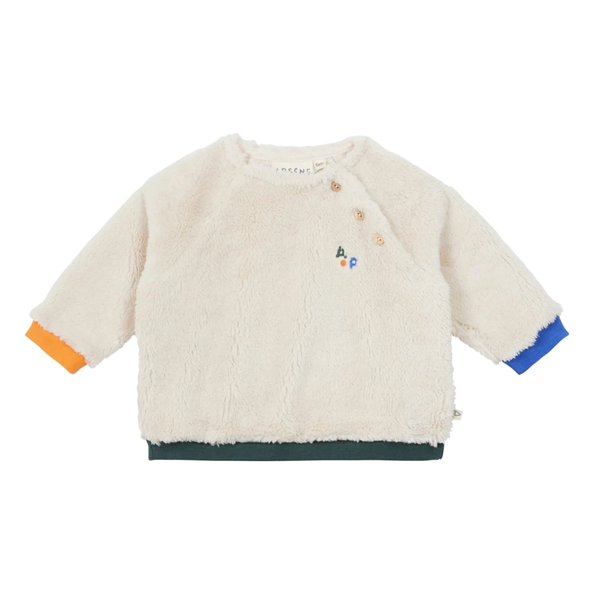 Arsène et Les Pipelettes - Sweat Joe Sherpa Mini | Beige