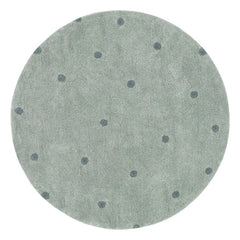 Lorena Canals - Dot Pattern Round Rug | Sage