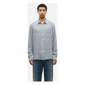 Samsoe Samsoe - Saryan J Checked Shirt | Light Blue
