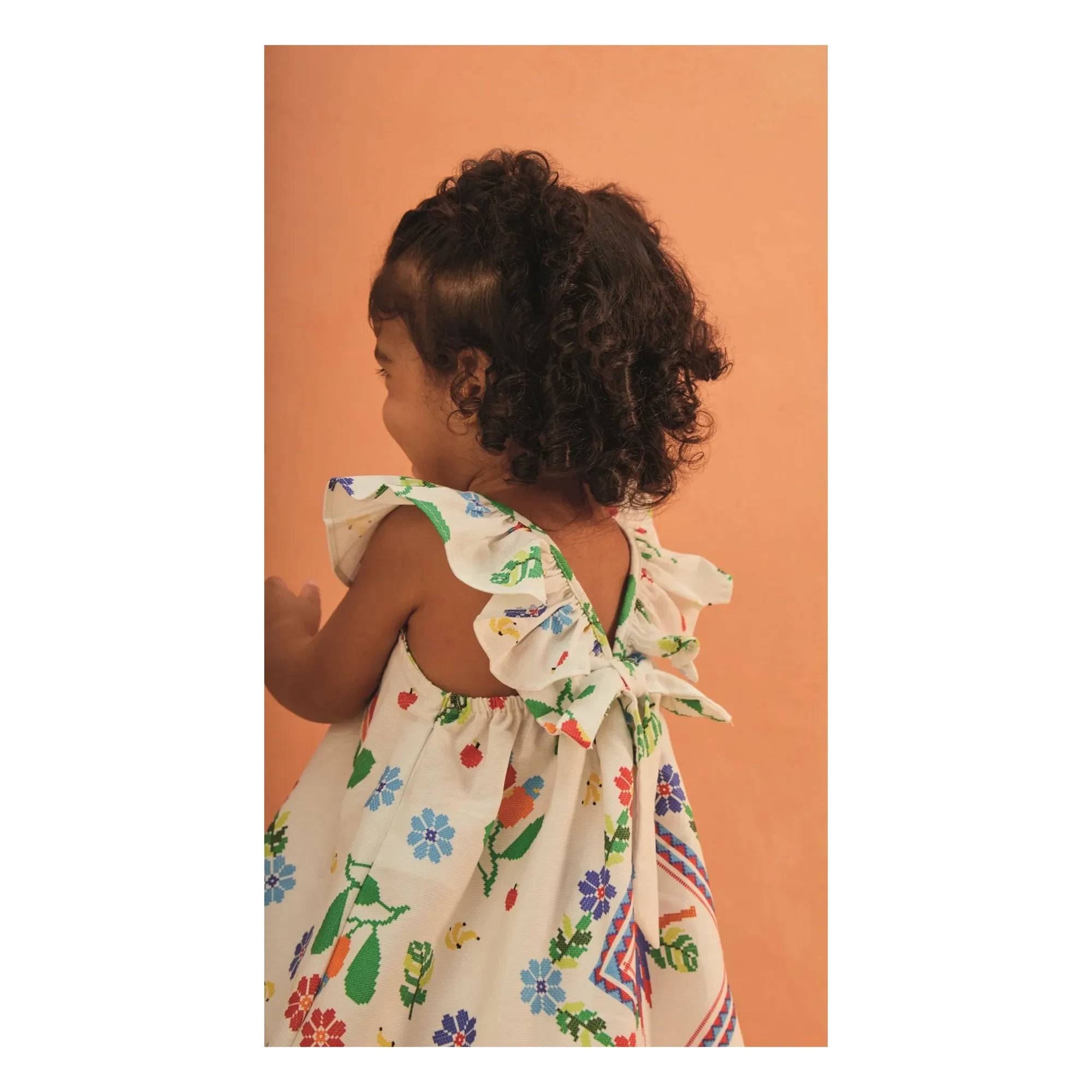 Fabula - Floral Romper | White