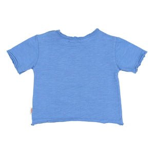 Búho - Banana Organic Cotton Baby T-Shirt | Indigo Blue