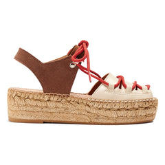 Naguisa - Cima Espadrilles | Brown
