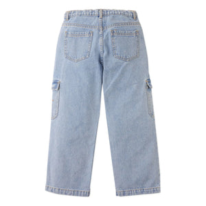 Gingersnaps - Banana Prim Cargo Jeans | Light Blue