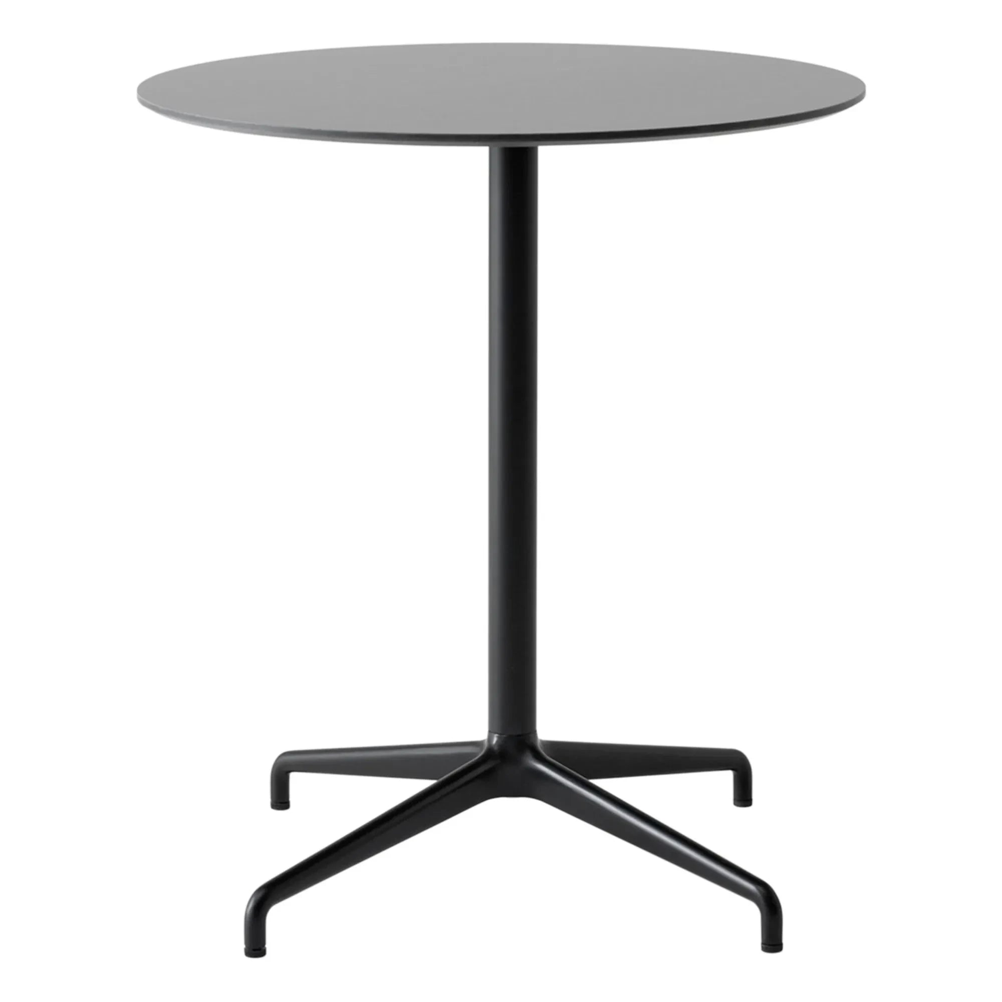 & Tradition - Rely ATD5 Round Outdoor Table | Black