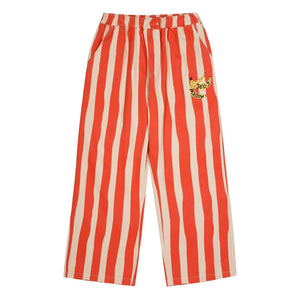 Jelly Mallow - Striped Pants | Red