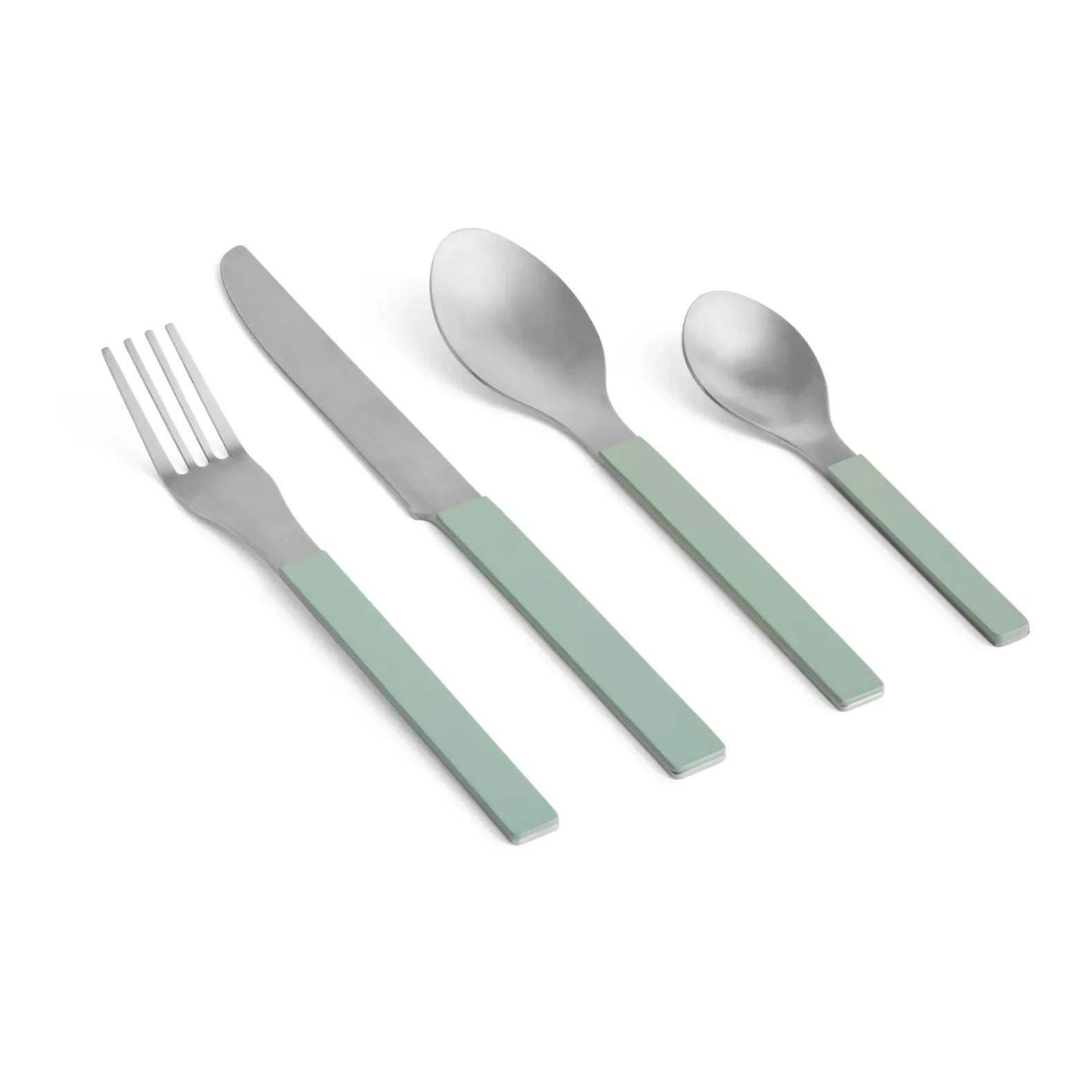 Hay - 4-piece cutlery set, Muller Van Severen - 4-Piece Set | Green