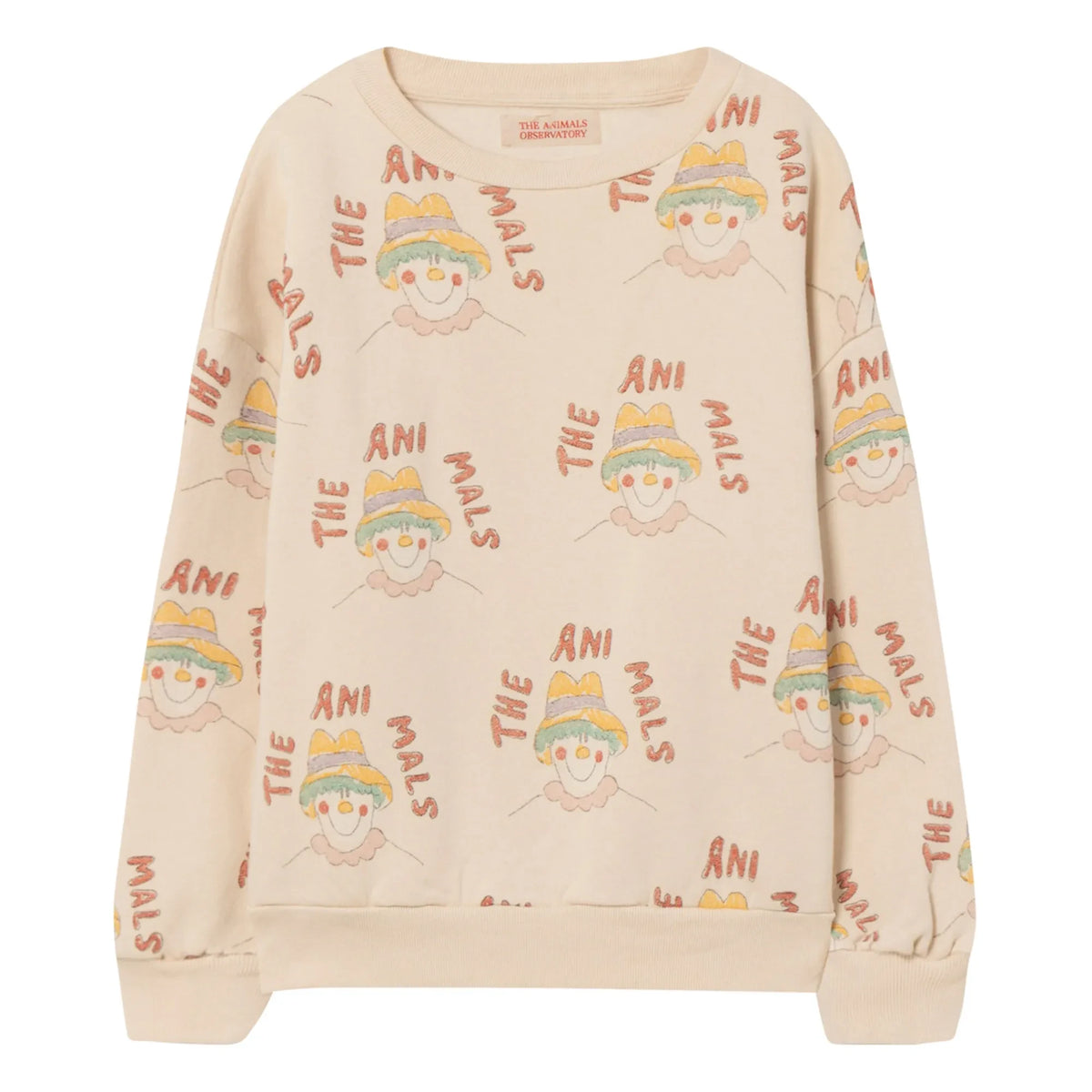 The Animals Observatory - Bear Sweatshirt - The Animals Observatory x Smallable | Beige