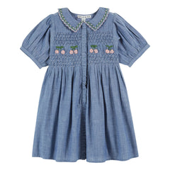 Emile et Ida - Blue Chambray Smock Dress