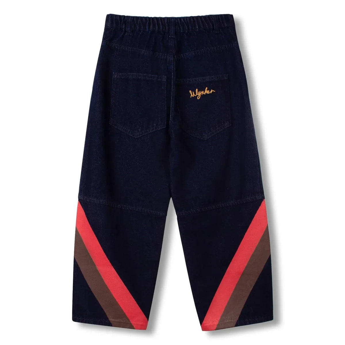Wynken - Striped Jeans | Red