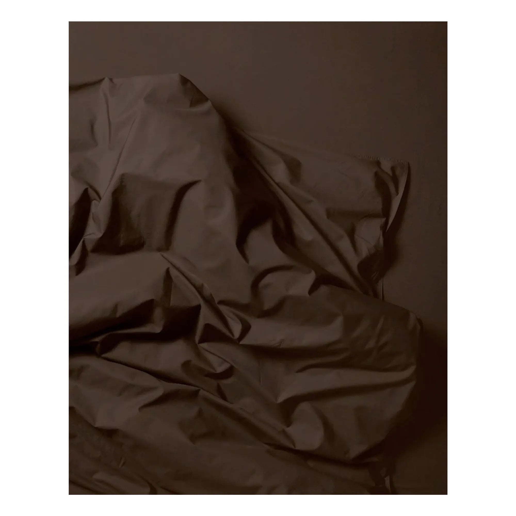 Suite 702 - Organic Percale Duvet Cover Set | Brown