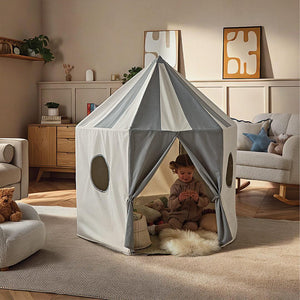 CuddleCo Pavilion Play Tent - Sea Salt-Teepees-Sea Salt- | Natural Baby Shower