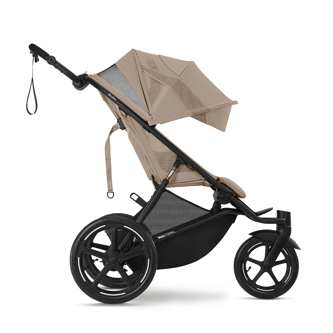 CYBEX Avi Spin Stroller - Almond Beige-Strollers-Almond Beige- | Natural Baby Shower