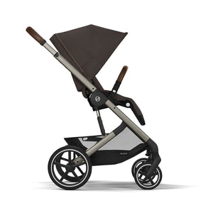 Cybex Balios S Lux Pushchair - Chocolate Brown-Strollers-Chocolate Brown-Taupe | Natural Baby Shower