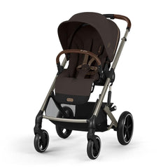 Cybex Balios S Lux Pushchair - Chocolate Brown-Strollers-Chocolate Brown-Taupe | Natural Baby Shower