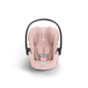 CYBEX Cloud T i-Size Plus Rotating Baby Car Seat - Peach Pink-Car Seats-Peach Pink-No Base | Natural Baby Shower