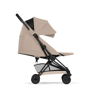 CYBEX Coya Comfort Compact Stroller - Cozy Beige/Black-Strollers-Cozy Beige/Black-Without Carrycot | Natural Baby Shower