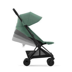 CYBEX Coya Compact Stroller - Leaf Green-Strollers-Leaf Green/Matt Black- | Natural Baby Shower
