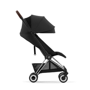 CYBEX Coya Compact Stroller - Sepia Black-Strollers-Sepia Black/Matt Black- | Natural Baby Shower