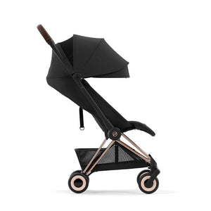 CYBEX Coya Compact Stroller - Sepia Black-Strollers-Sepia Black/Matt Black- | Natural Baby Shower