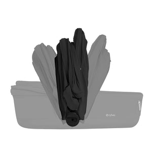 CYBEX e-Priam Comfort Pushchair & Foldable Carrycot - Sepia Black/Rose Gold-Strollers-Sepia Black/Rose Gold- | Natural Baby Shower